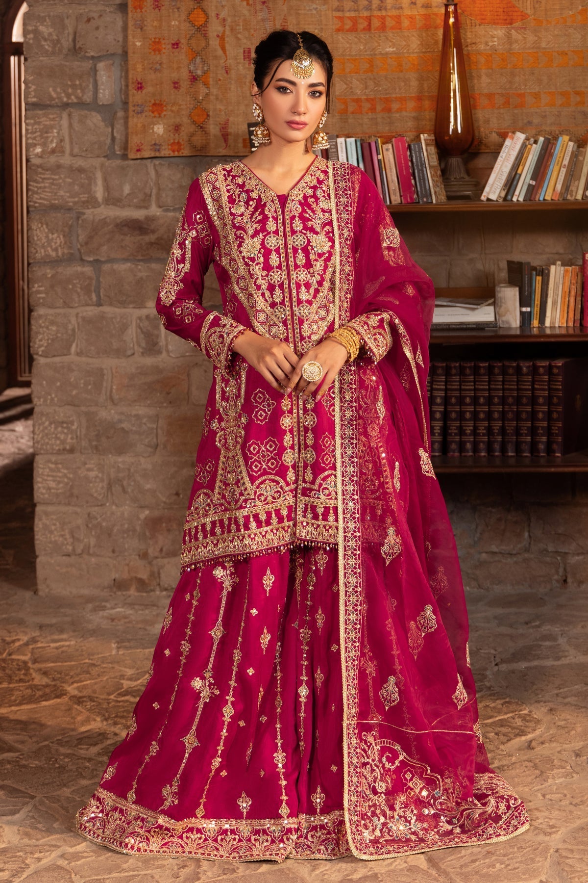 Naqshi | Samarkand Wedding Formals | Kaavish by Naqshi - Designer Dress - Type: Bridal - Available at Libayah - 100% Original