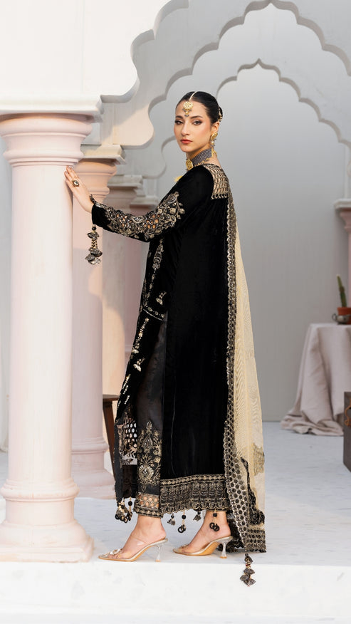 Zebtan | Andaz e Makhmal | ZAM-10 by Zebtan - Designer Dress - Type: Ladies Clothes - Available at Libayah - 100% Original