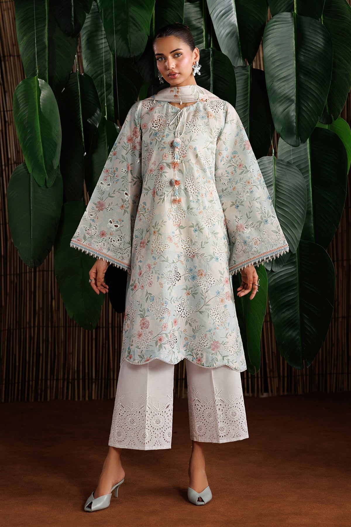 Baroque | Luxury Summer Pret | UF-4530 by Baroque - Designer Dress  - Type : Ladies Clothes - Available at Libayah - 100% Original 