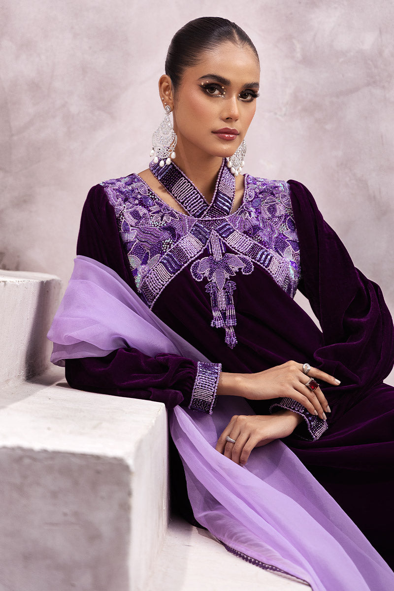 Chic Ophicial | Velveteen Luxury Fall Collection | Elza by Chic Ophicial - Designer Dress - Type: Ladies Clothes - Available at Libayah - 100% Original