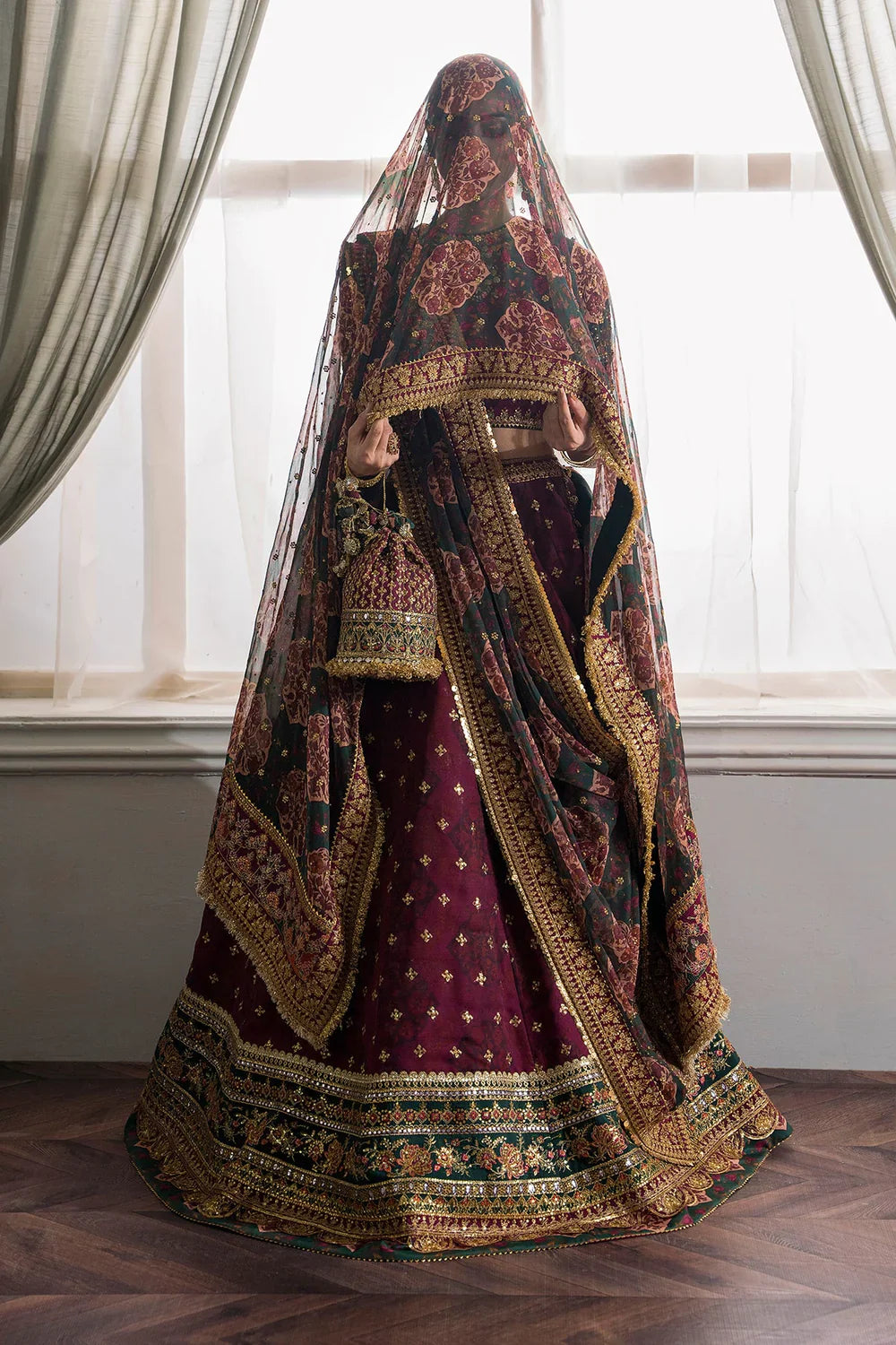 Baroque | Chantelle Embroidered Collection | CH12-03 by Baroque - Designer Dress - Type: Ladies Clothes - Available at Libayah - 100% Original