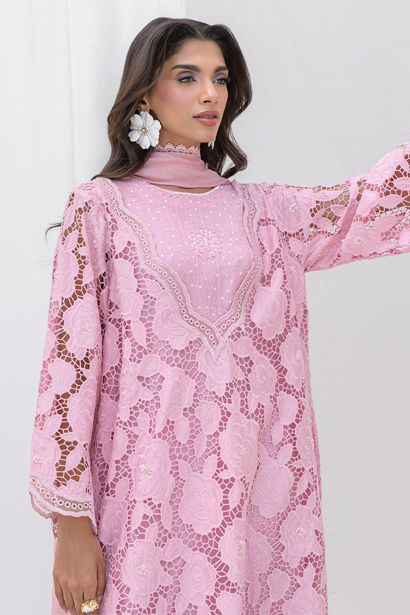 Chic Ophicial |  Aarzu Luxe Pret | Frosted Rose by Chic Ophicial - Designer Dress  - Type : Ladies Clothes - Available at Libayah - 100% Original 