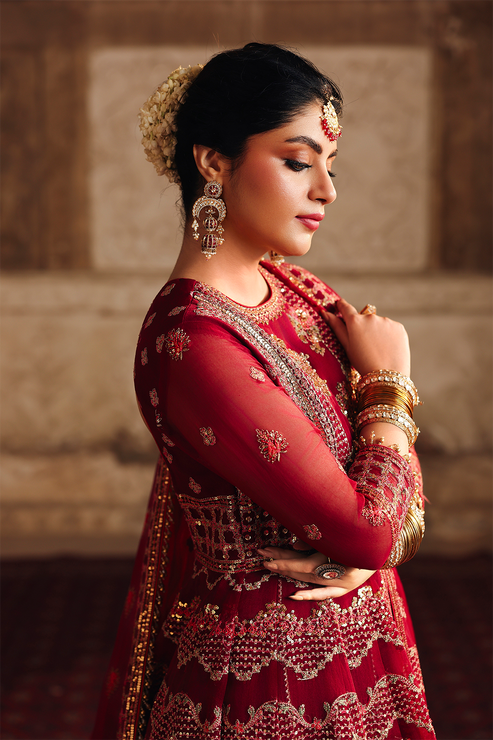 Dure – authentic Pakistani formal dress from the Saad Shaikh Silsila Formals 25 collection for women in the UK.