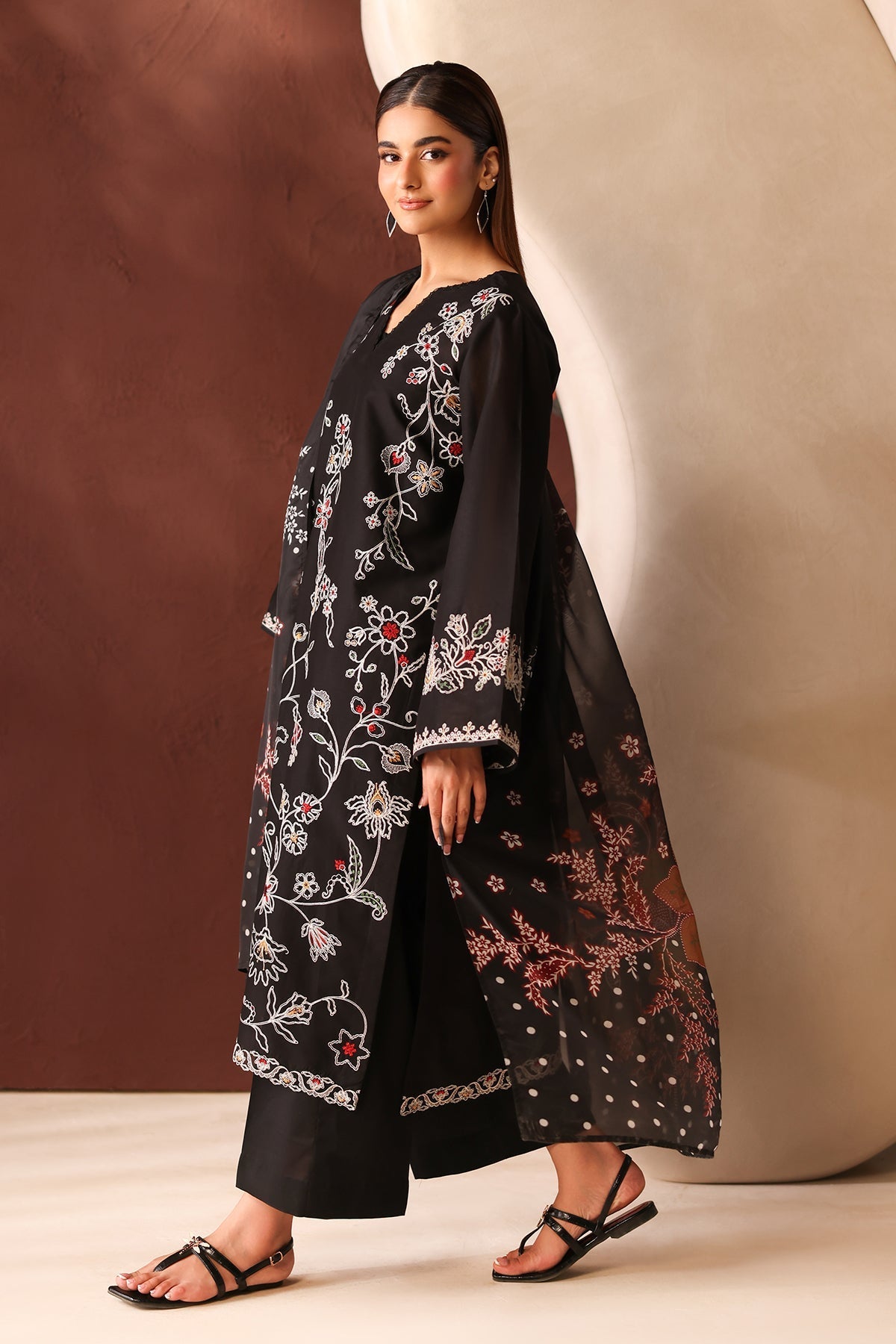 Baroque | Luxury Summer Pret | UF-4483 by Baroque - Designer Dress  - Type : Ladies Clothes - Available at Libayah - 100% Original 