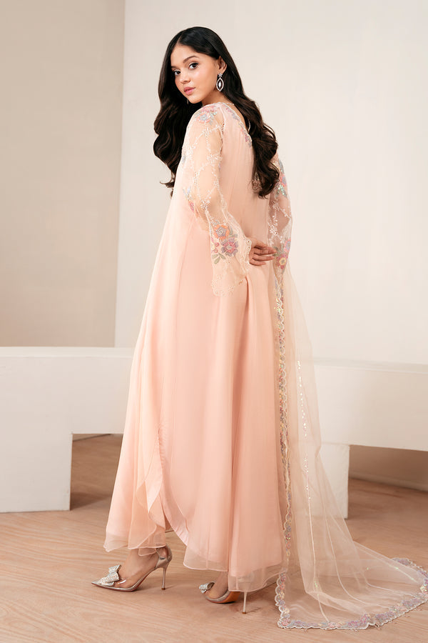 Baroque | Luxury Pret 25 | EMBROIDERED CHIFFON PR-1054 by Baroque - Designer Dress  - Type : Ladies Clothes - Available at Libayah - 100% Original 
