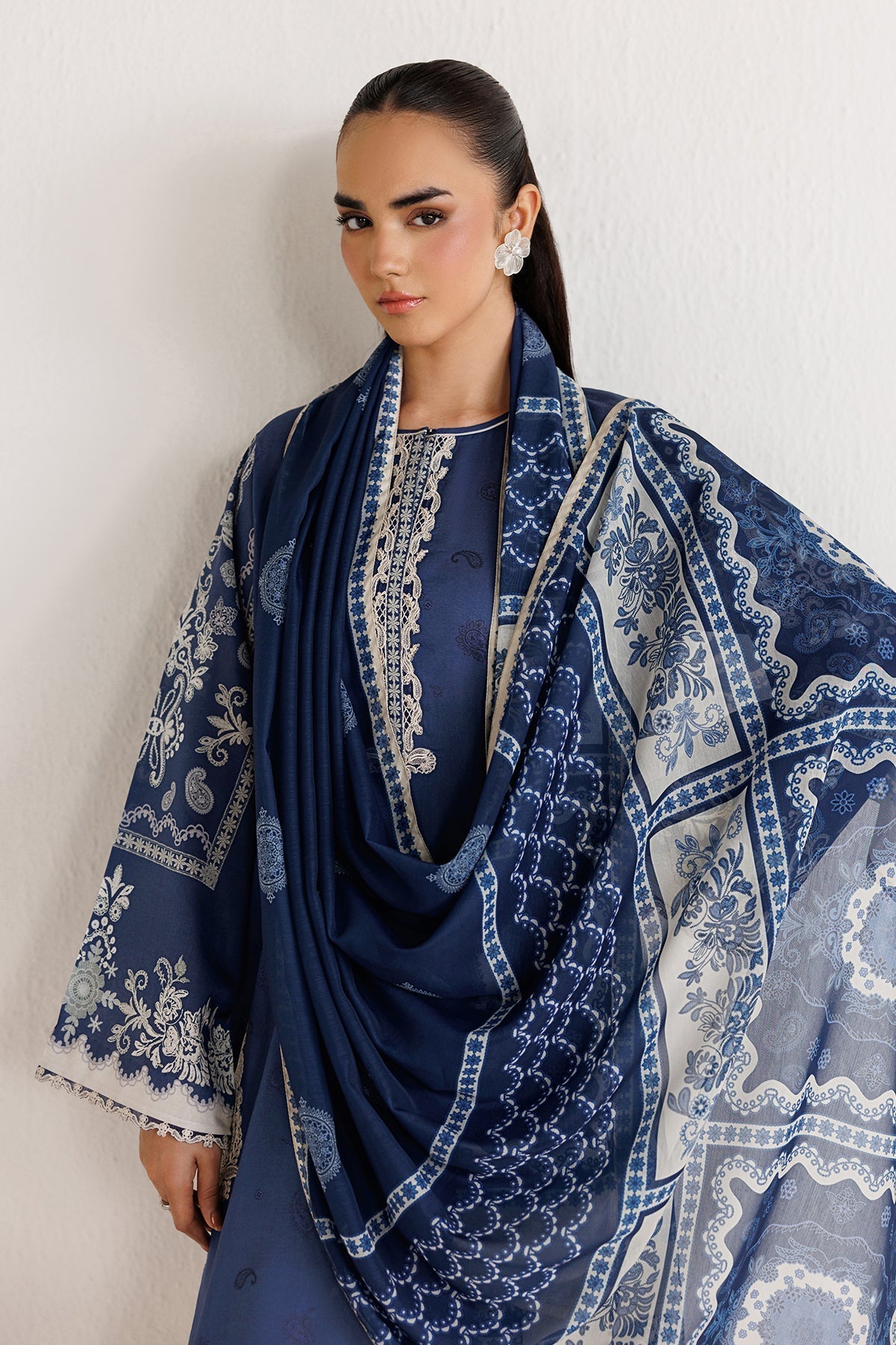 Baroque | Luxury Summer Pret | UF-4494 by Baroque - Designer Dress  - Type : Ladies Clothes - Available at Libayah - 100% Original 