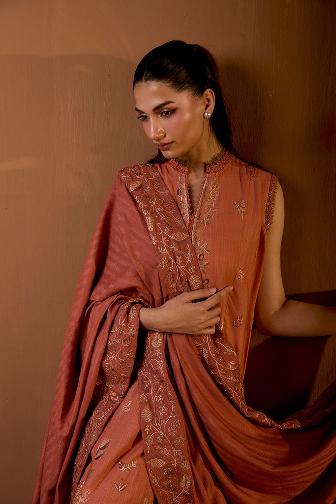 Sobia Nazir | Winter Shawl 25 | Design 4A by Sobia Nazir - Designer Dress - Type : Ladies Clothes - Available at Libayah - 100% Original 
