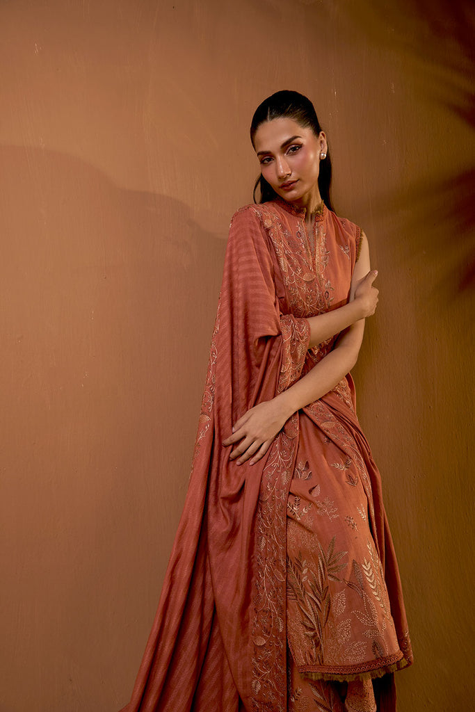 Sobia Nazir | Winter Shawl 25 | Design 4A by Sobia Nazir - Designer Dress - Type : Ladies Clothes - Available at Libayah - 100% Original 