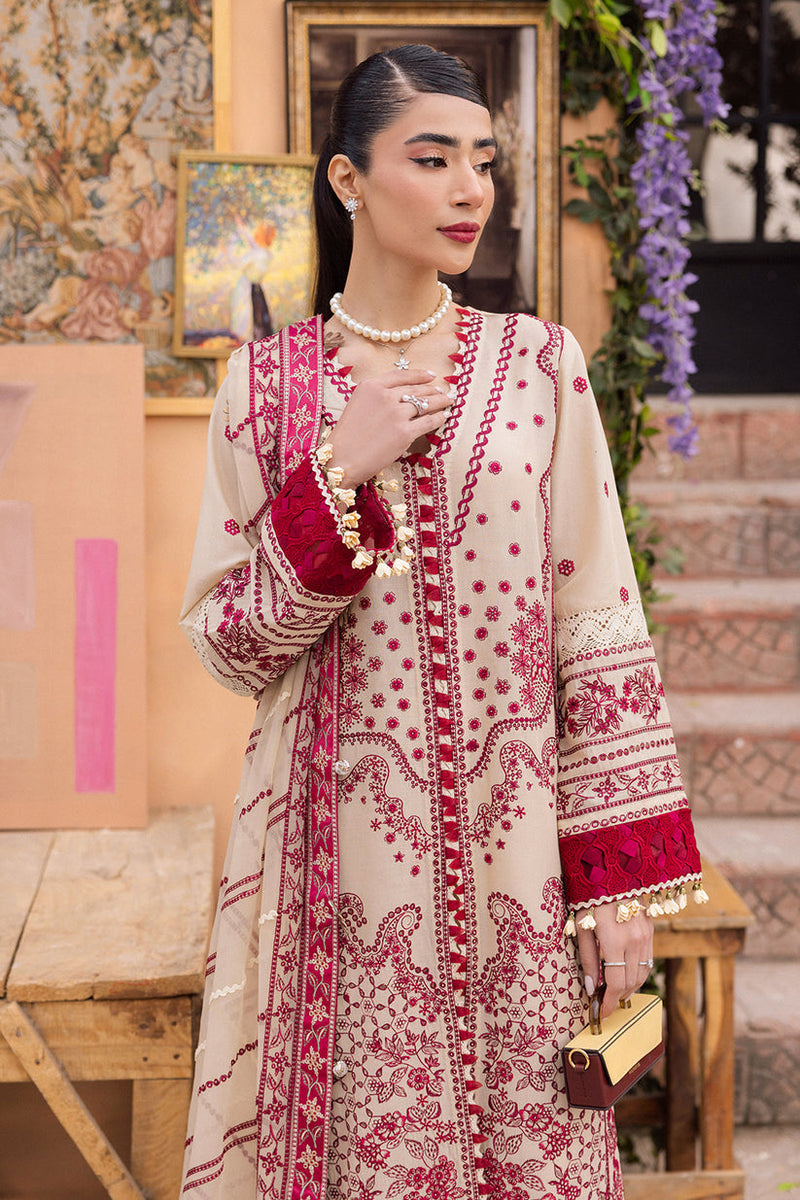 Saad Shaikh | La Amour Luxury Lawn | Zena