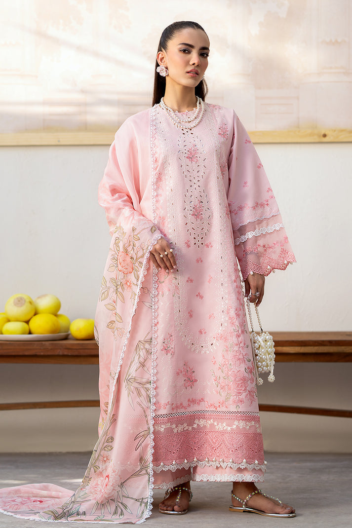 Saad Shaikh | Luxe Eid Lawn 24 | Pink Oasis