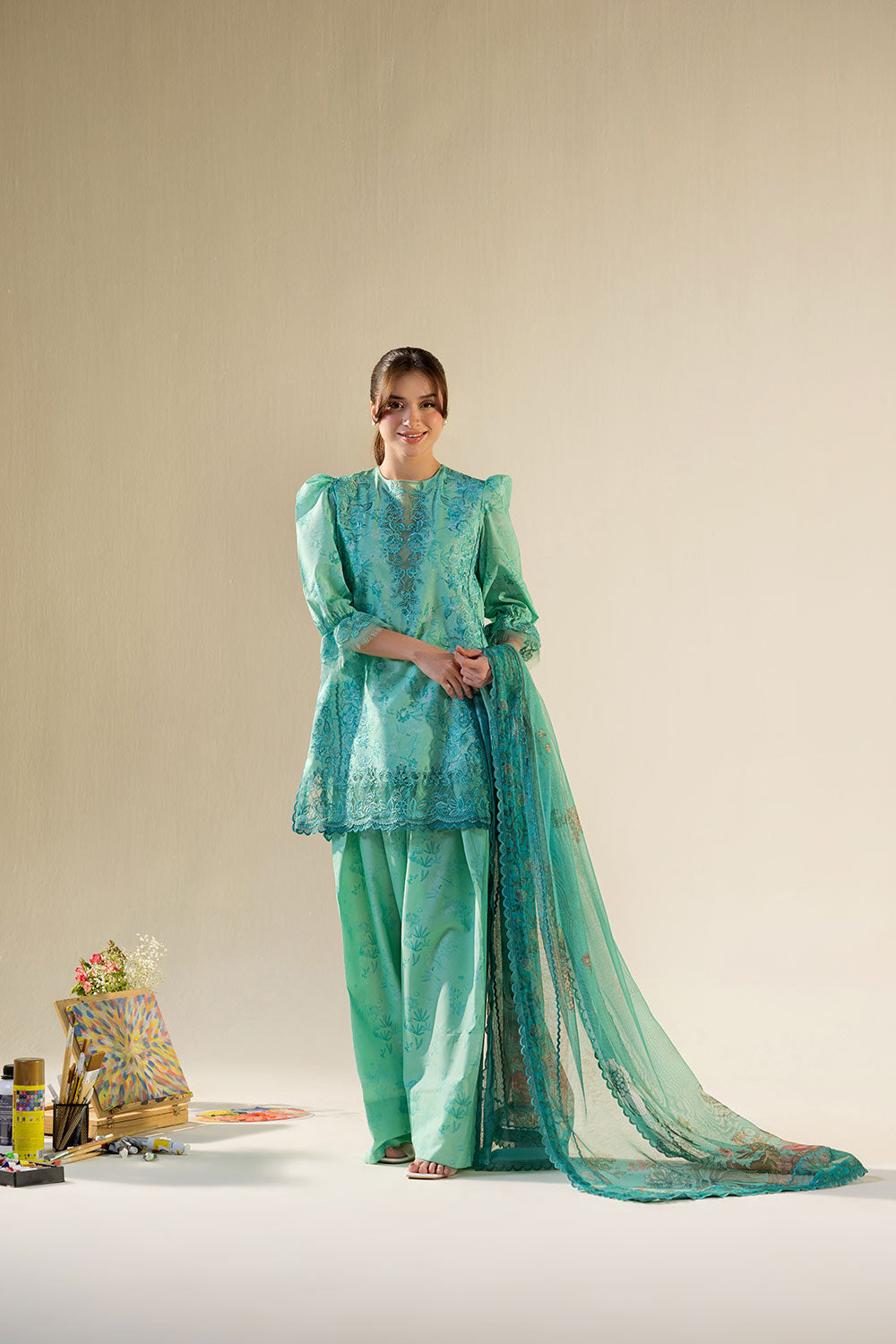 Sobia Nazir | Vital 26 | 4B by Sobia Nazir - Designer Dress  - Type : Ladies Clothes - Available at Libayah - 100% Original 