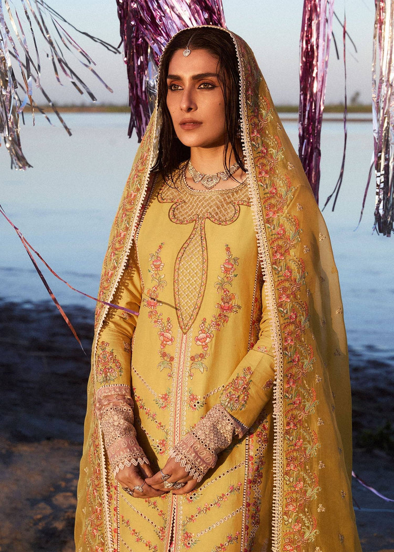 Hussain Rehar | Surkh Eid Pret'25 | Soana by Hussain Rehar - Designer Dress  - Type : Ladies Clothes - Available at Libayah - 100% Original 