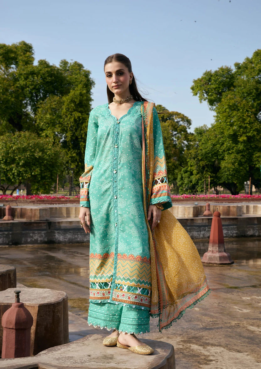 Kahf Premium | Prints Collection 26 | KPS-7A NAZISH - by Libayah - Registered Vendor of : Kahf Premium - 100% Original Designer Dress