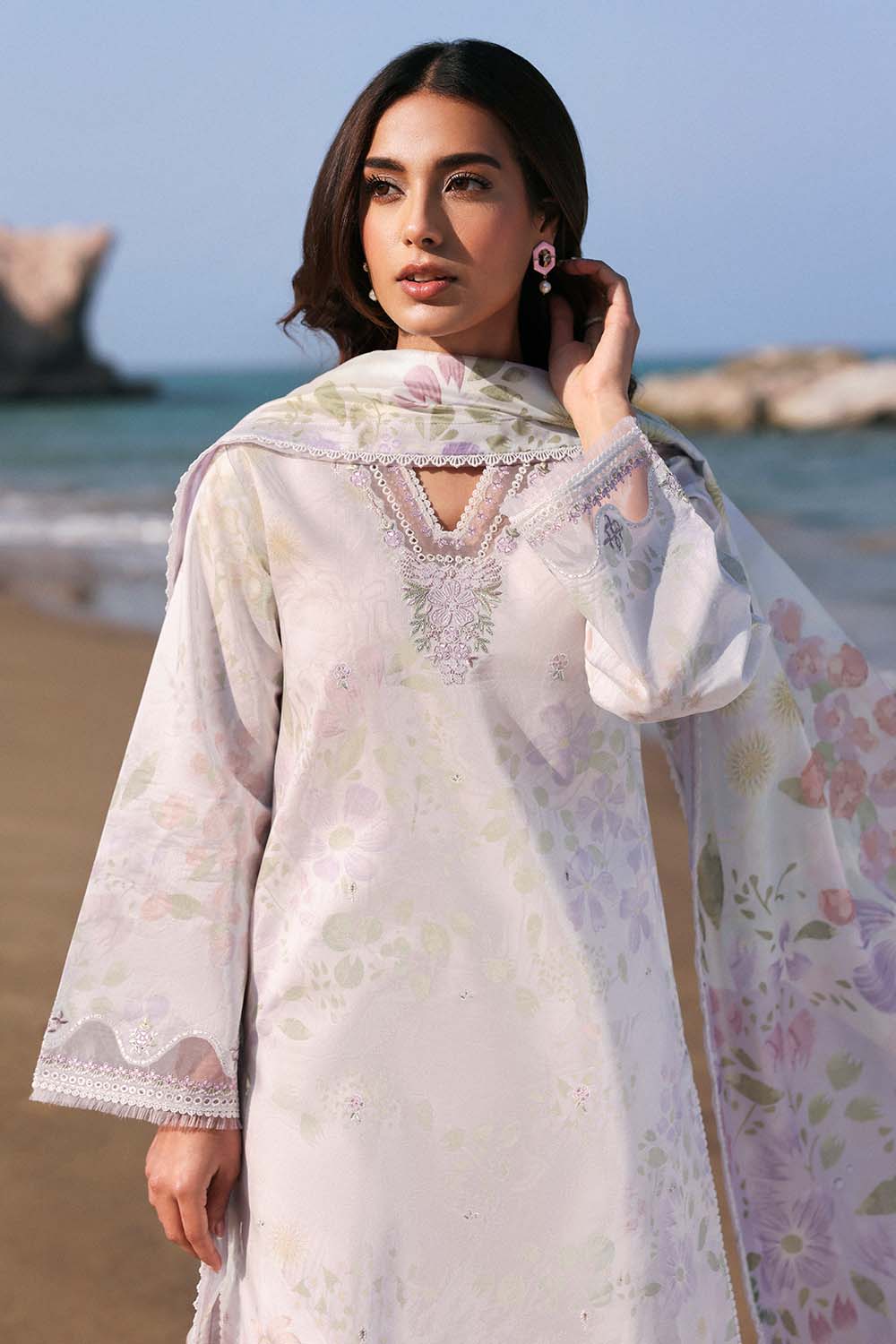 Seran | Afsanah Lawn 25 | HELIN by Seran - Designer Dress - Type: Ladies Clothes - Available at Libayah - 100% Original