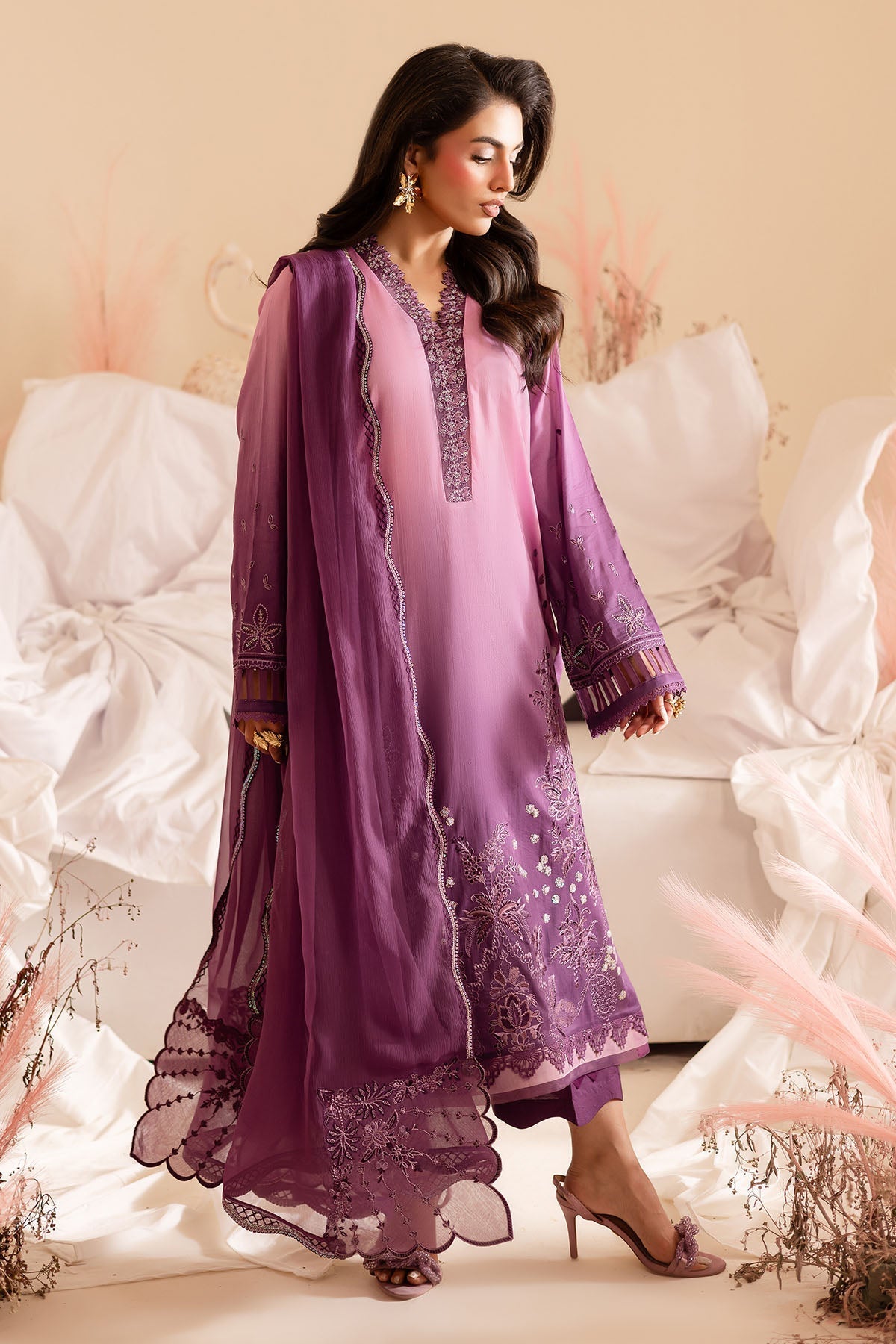 Nureh | Shades of Summer | NP-625 by Nureh - Designer Dress  - Type : Ladies Clothes - Available at Libayah - 100% Original 