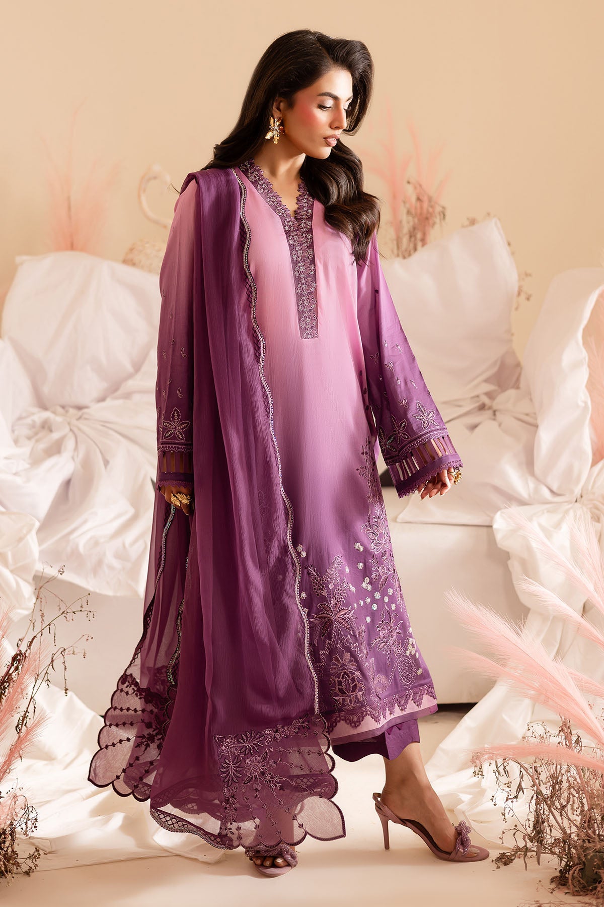 Nureh | Shades of Summer | NP-625 by Nureh - Designer Dress  - Type : Ladies Clothes - Available at Libayah - 100% Original 