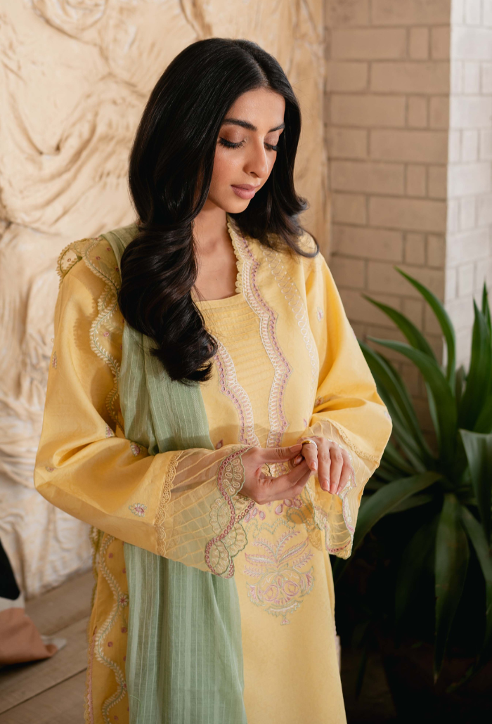 Humdum | Mirha Lawn 25 | Mirha - D09 by Humdum - Designer Dress - Type: Ladies Clothes - Available at Libayah - 100% Original