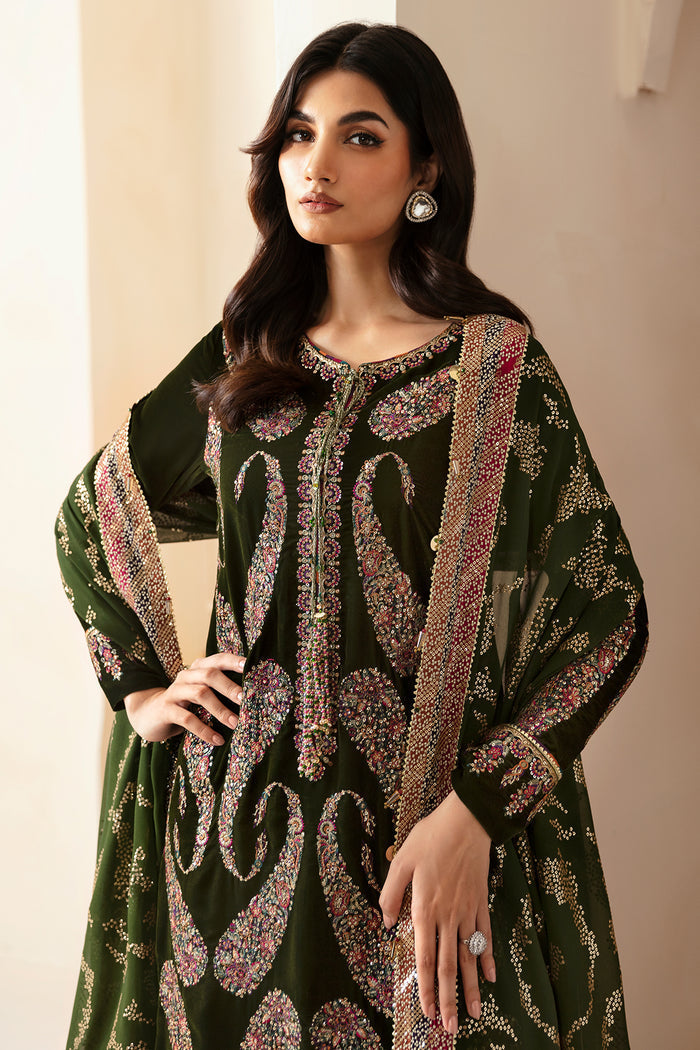 Jazmin | Velvet Edit 24 | VF-2023 by Jazmin - Designer Dress - Type: Ladies Clothes - Available at Libayah - 100% Original