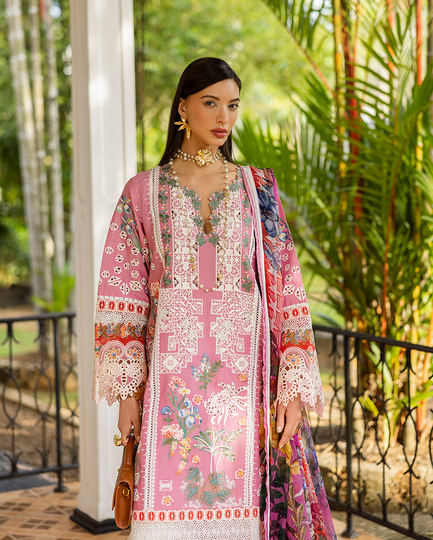 Esmel | Mon Tresor Luxe Lawn 26 |Carpe Diem by Esmel - Designer Dress - Type : Luxury Dress - Available at Libayah - 100% Original
