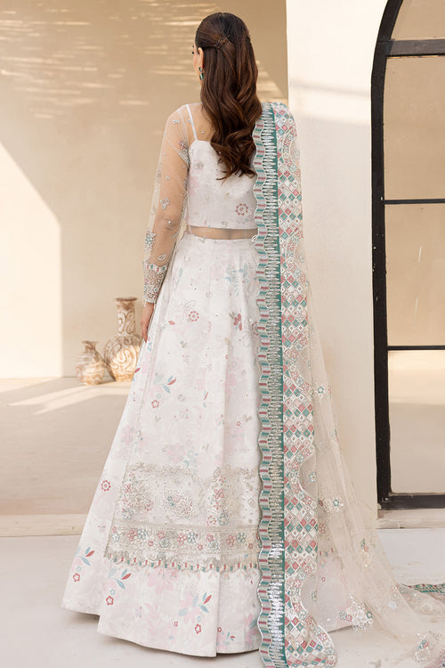 Farasha | Lu Zella Premium Formals 25 | Moonlight Mist by Farasha - Designer Dress  - Type : Ladies Clothes - Available at Libayah - 100% Original 