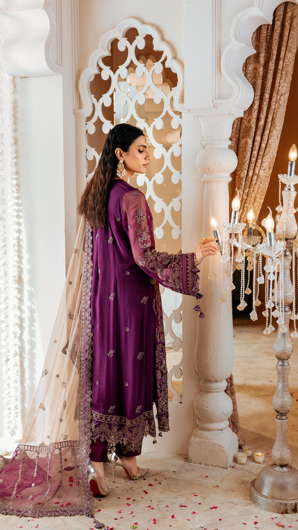 Zebtan | Zircon Wedding Formals | AFREEN ZQ-08 by Zebtan - Designer Dress - Type: Ladies Clothes - Available at Libayah - 100% Original