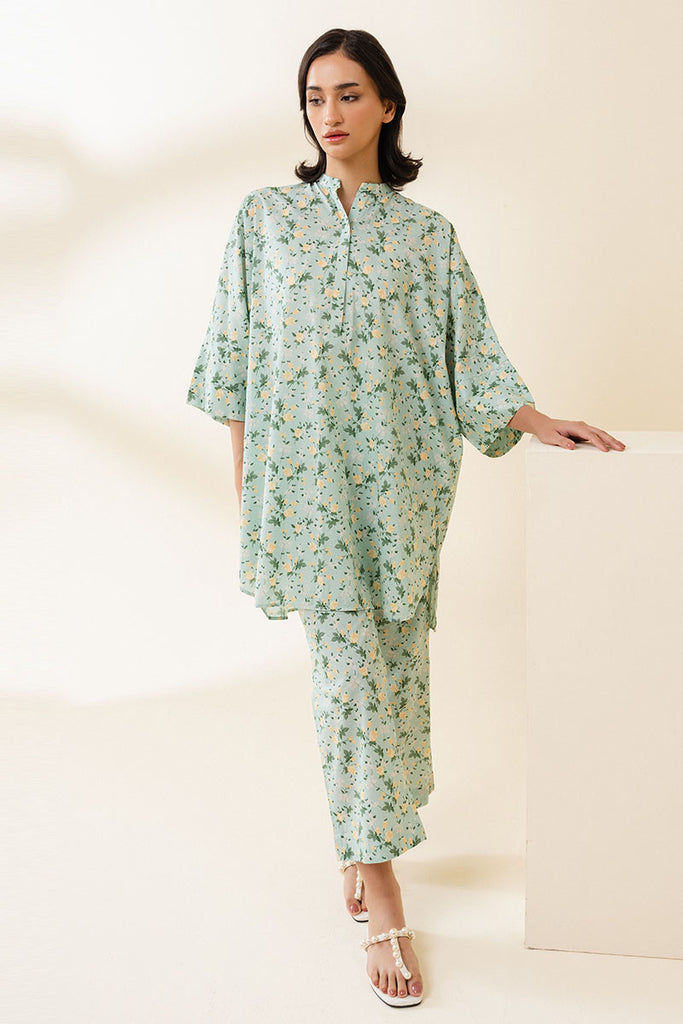 Cross Stitch | Daily Wear | AQUA MINT by Cross Stitch - Designer Dress - Type: Casuals - Available at Libayah - 100% Original