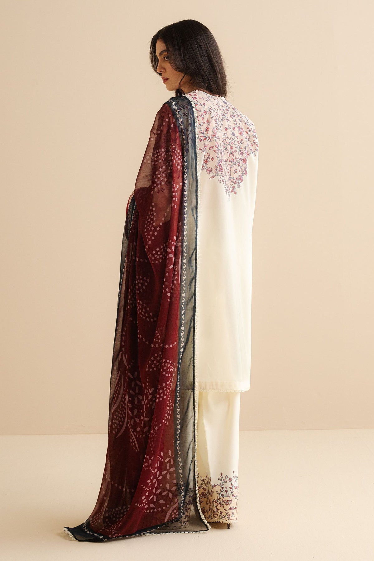 Zara Shahjahan | Coco Prints | Nisa-4B by Zara Shahjahan - Designer Dress - Type: Ladies Clothes - Available at Libayah - 100% Original
