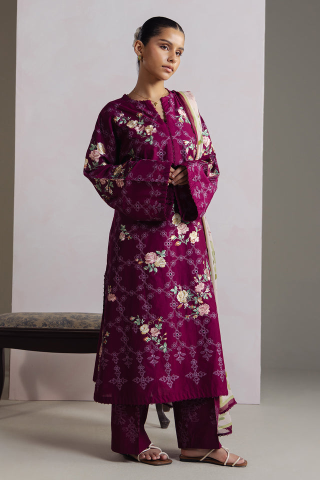 Zara Shahjahan | Coco Prints 26 | Mahori by Zara Shahjahan - Designer Dress  - Type : Ladies Clothes - Available at Libayah - 100% Original 