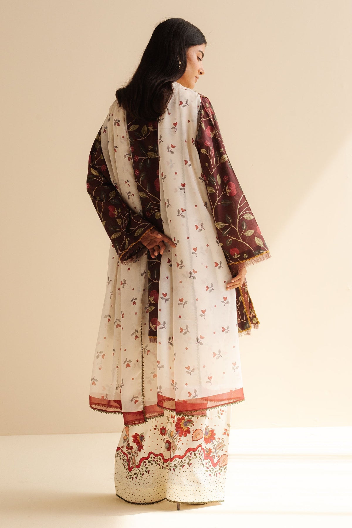 Zara Shahjahan | Coco Prints | Rey-7A by Zara Shahjahan - Designer Dress - Type: Ladies Clothes - Available at Libayah - 100% Original