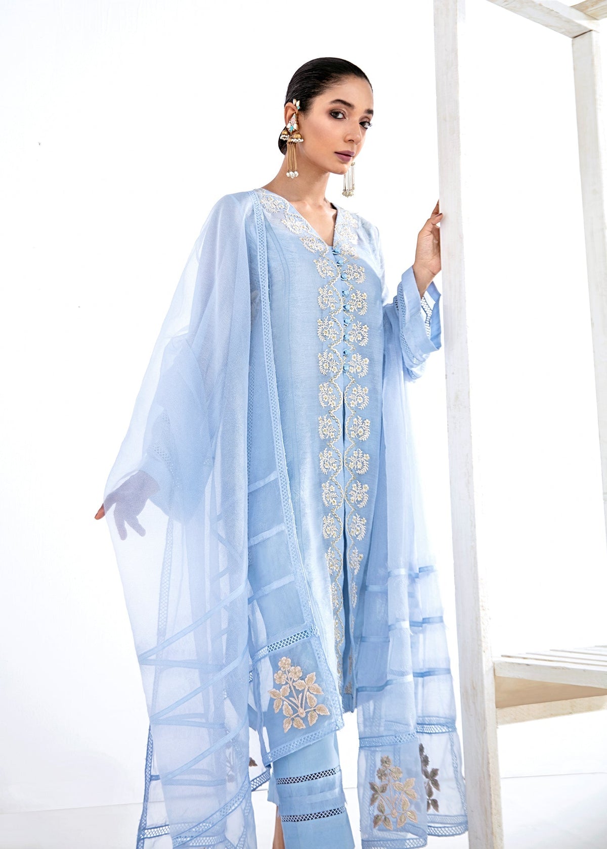 Saira Shakira | Luxury Pret | Iris by Saira Shakira - Designer Dress  - Type : Ladies Clothes - Available at Libayah - 100% Original 