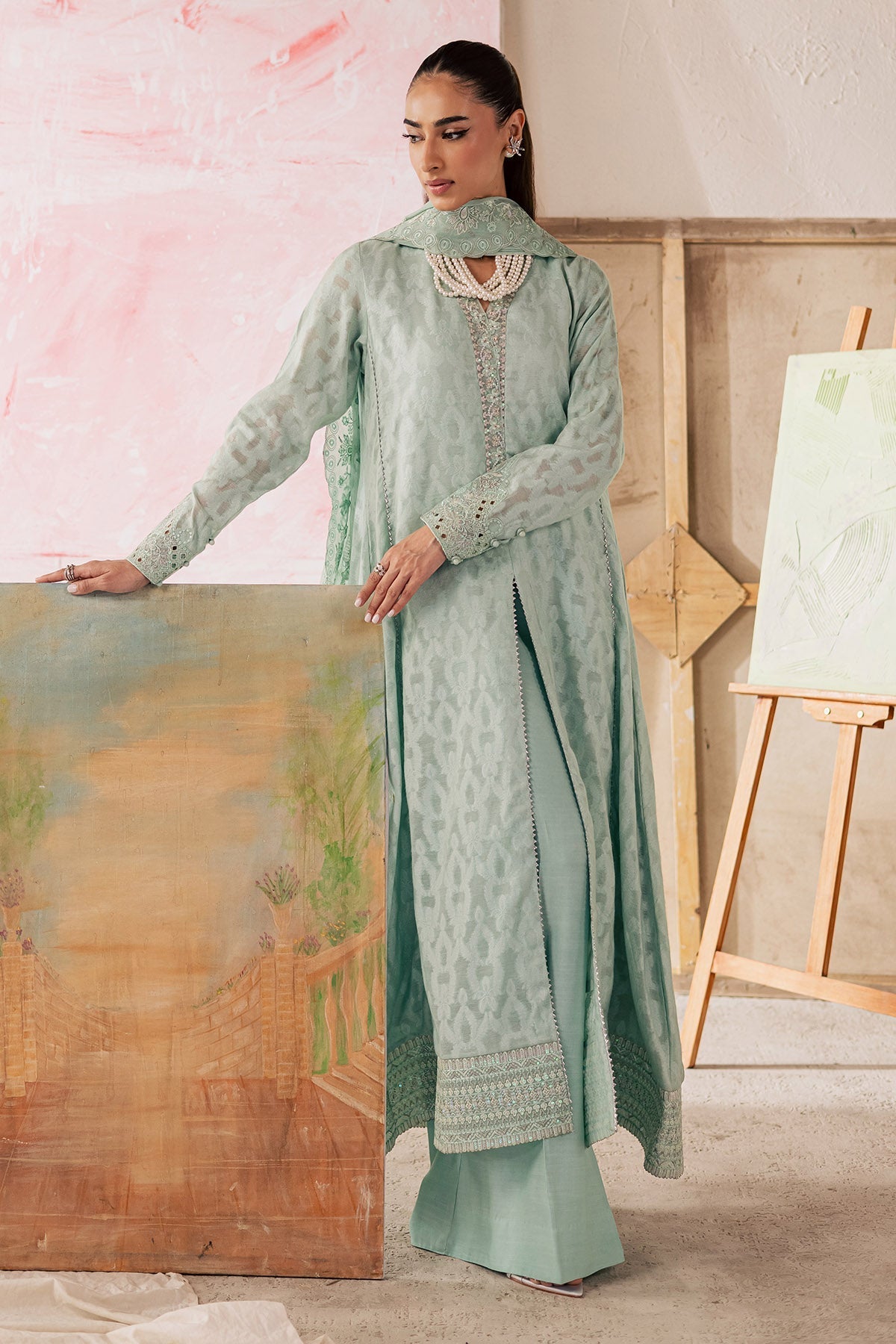 Nureh | Shades of Summer | NP-753 by Nureh - Designer Dress  - Type : Ladies Clothes - Available at Libayah - 100% Original 