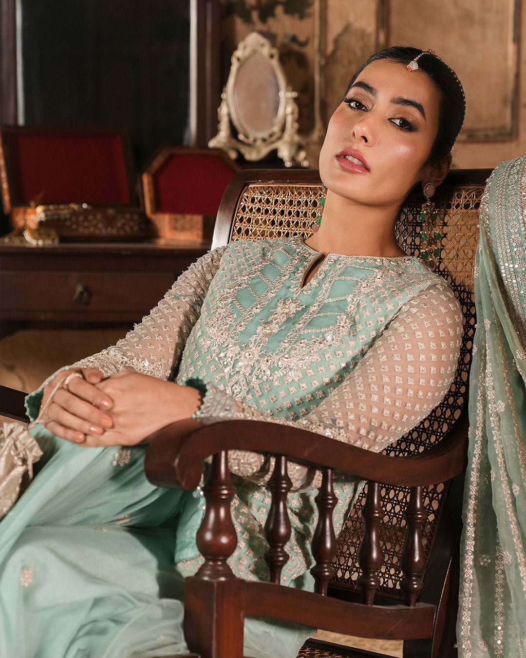 Faiza Saqlain | Zimmal Formals | Valari by Faiza Saqlain - Designer Dress - Type: Ladies Clothes - Available at Libayah - 100% Original