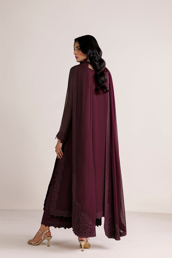Farasha | Chiffon Essentials 26 | Oak Shadow by Farasha - Designer Dress  - Type : Ladies Clothes - Available at Libayah - 100% Original 