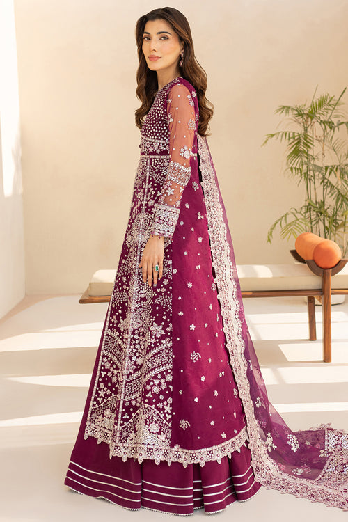 Farasha | Lu Zella Premium Formals 25 | Merlot Dust by Farasha - Designer Dress  - Type : Ladies Clothes - Available at Libayah - 100% Original 