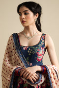 Zara Shahjahan | Anarkali 25 | Neelofur-D4 by Zara Shahjahan - Designer Dress  - Type : Ladies Clothes - Available at Libayah - 100% Original 