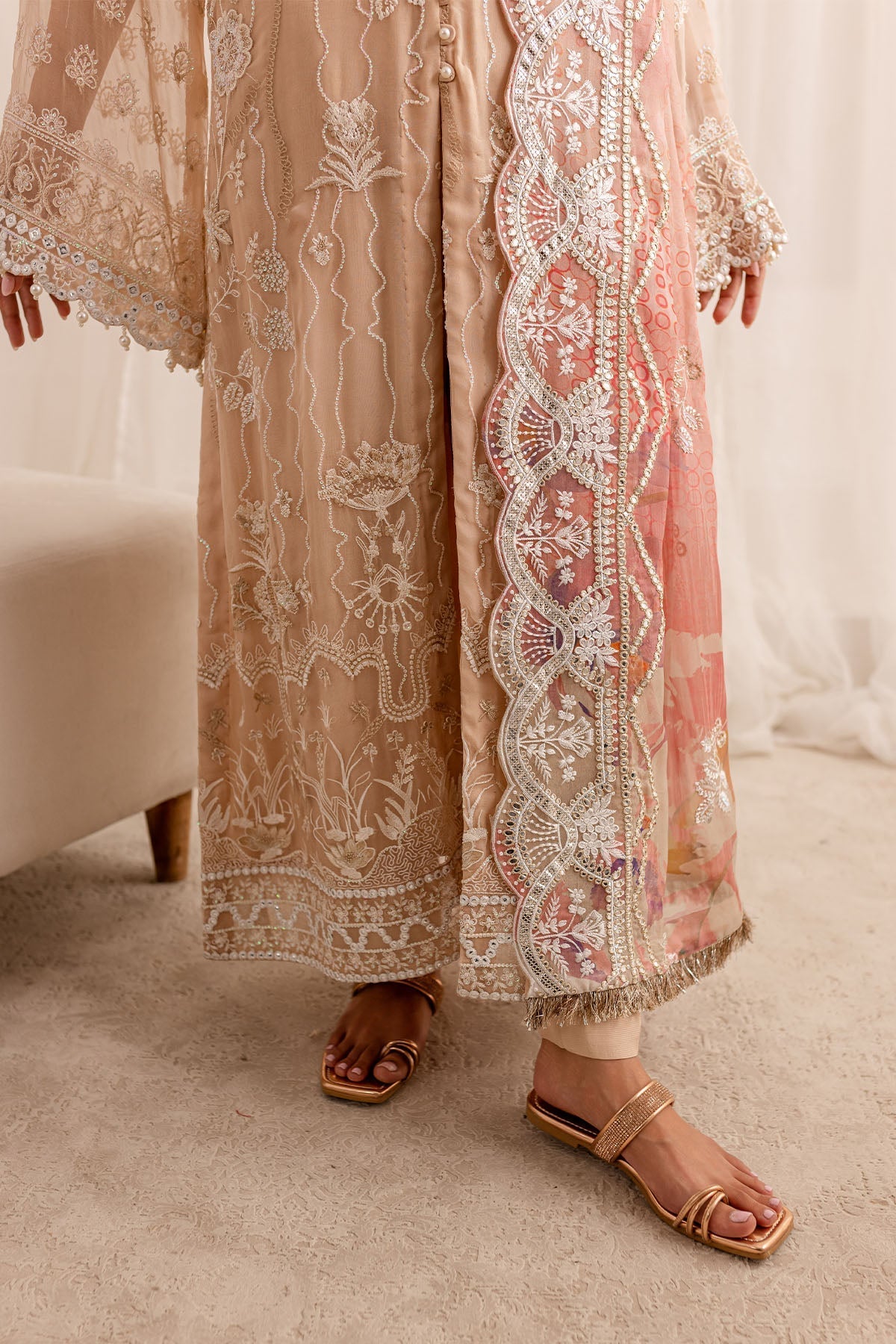 Nureh | Fancy Formals | NP-509 by Nureh - Designer Dress - Type: Formal - Available at Libayah - 100% Original