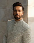 Pakistani Menswear | Faiza Saqlain | Burq by Faiza Saqlain - Designer Dress - Type: MensWear - Available at Libayah - 100% Original