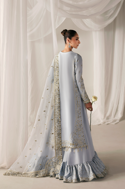 Emaan Adeel | Serein Luxe Silk | OPULENT OASIS by Emaan Adeel - Designer Dress  - Type : Ladies Clothes - Available at Libayah - 100% Original 