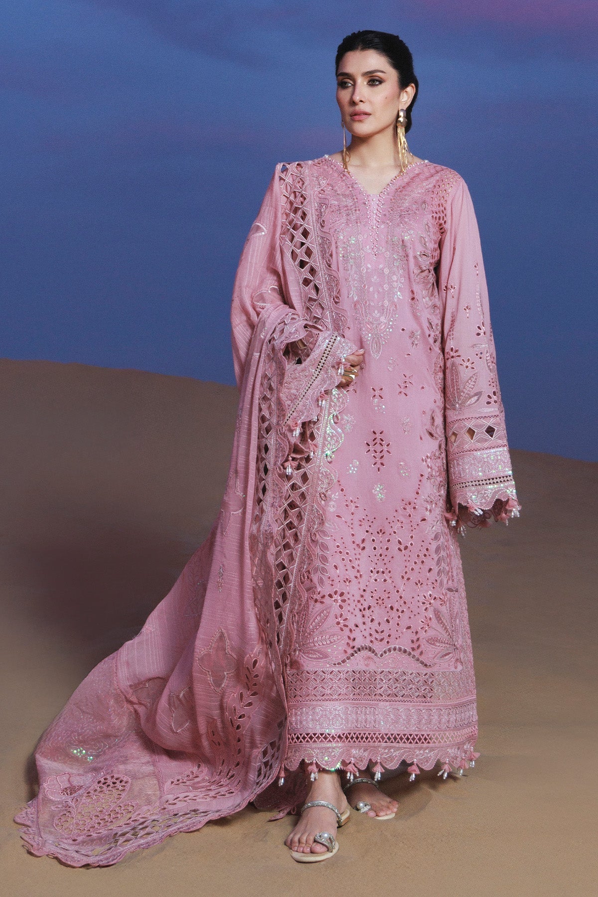Nureh | Aman Luxe | Seeran NE-232 by Nureh - Designer Dress - Type : Luxury Dress - Available at Libayah - 100% Original