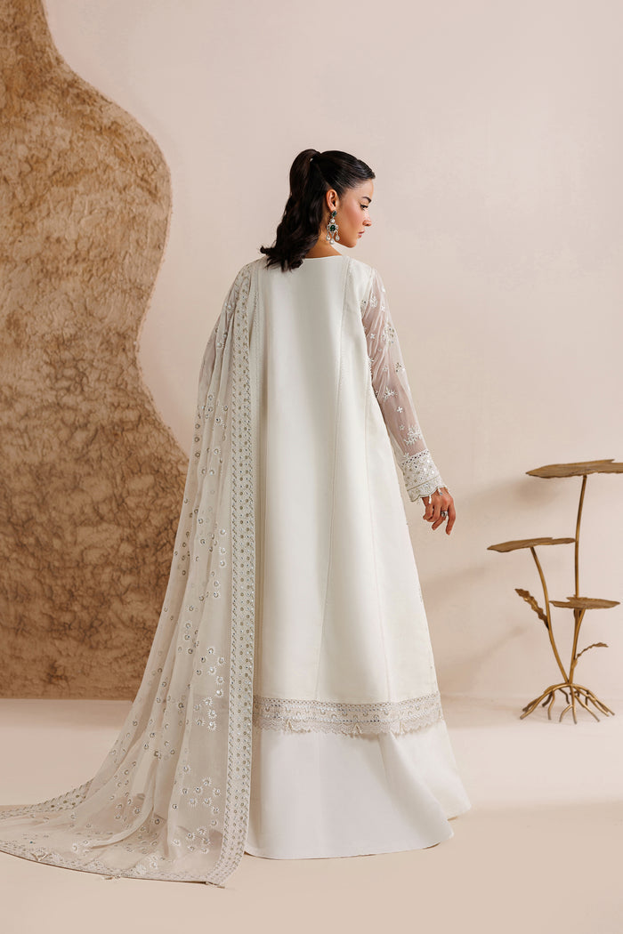 Farasha | Chiffon Threads 26 | Alpine White by Farasha - Designer Dress  - Type : Ladies Clothes - Available at Libayah - 100% Original 