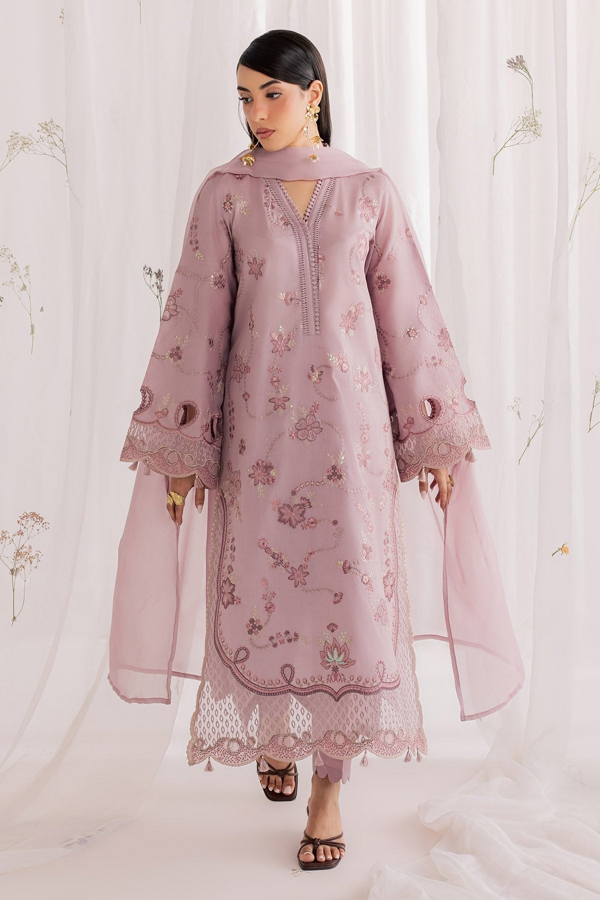 Nureh | Shades of Summer | NP-797 by Nureh - Designer Dress  - Type : Ladies Clothes - Available at Libayah - 100% Original 