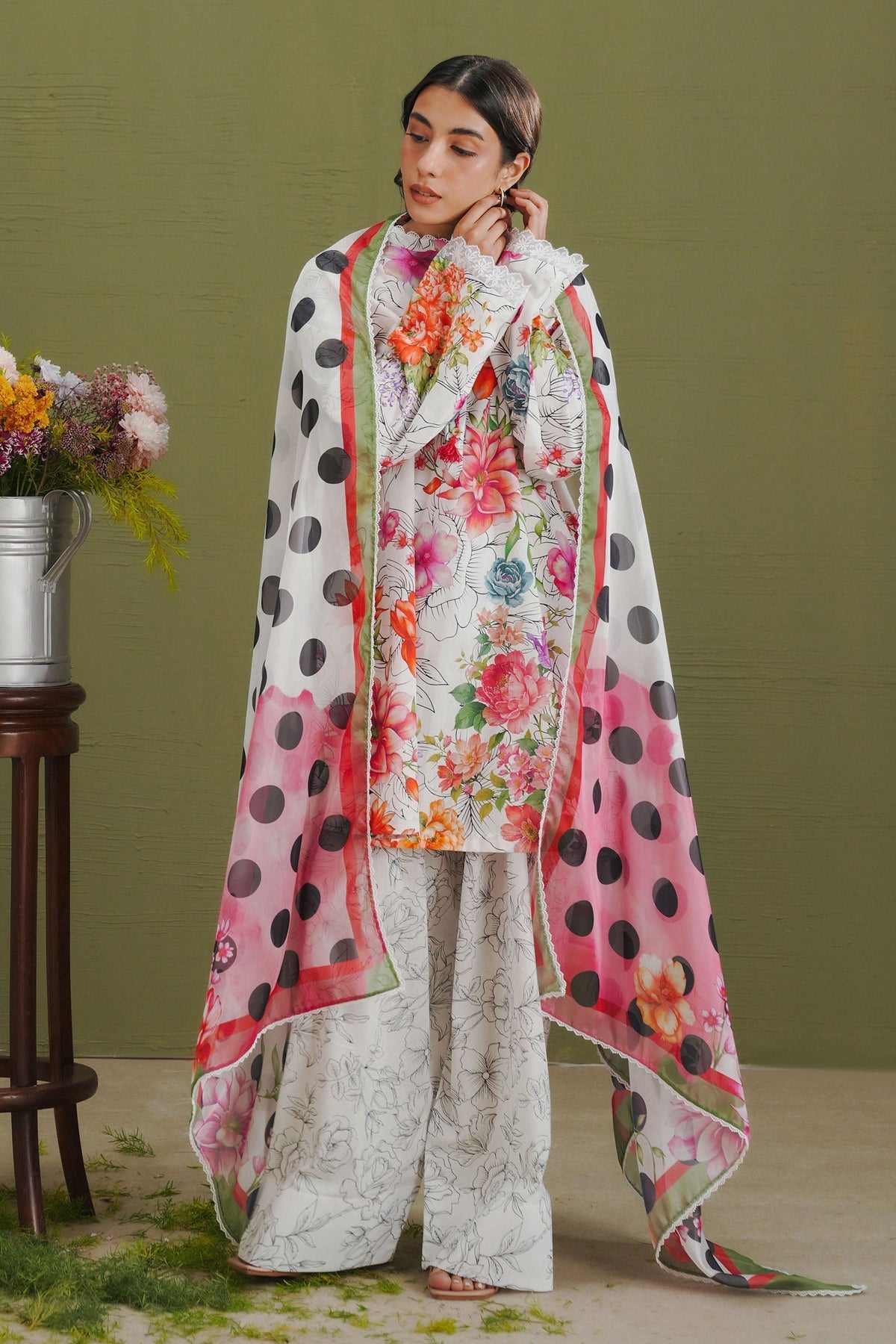 Zara Shahjahan | Coco Prints 26 | Elix-9A - Designer Dress - Type : Ladies Clothes - Available at Libayah - 100% Original