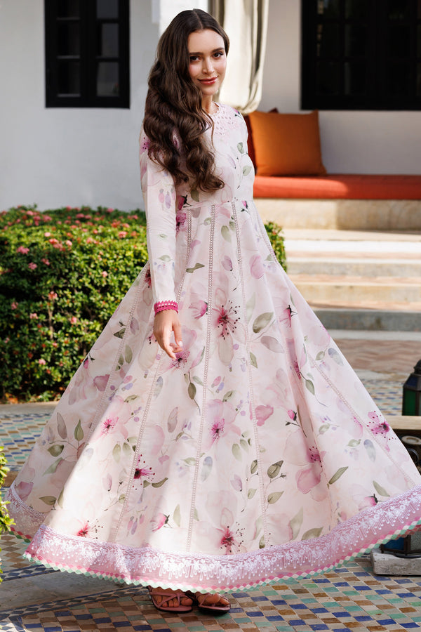 Farasha | Printed Essentials | Pink Bloom by Farasha - Designer Dress - Type: Ladies Clothes - Available at Libayah - 100% Original
