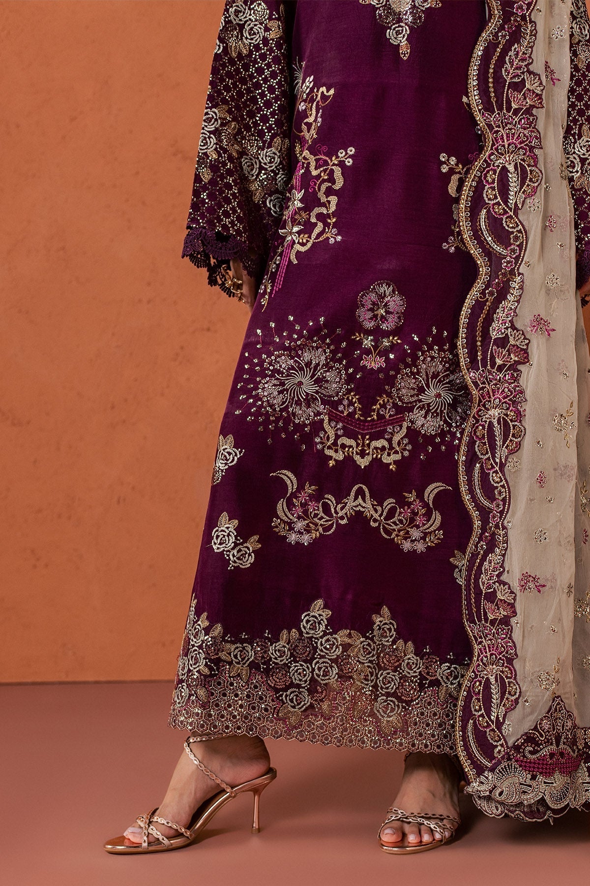 Nureh | Fancy Formal 26 | NP-829 by Nureh - Designer Dress  - Type : Ladies Clothes - Available at Libayah - 100% Original 