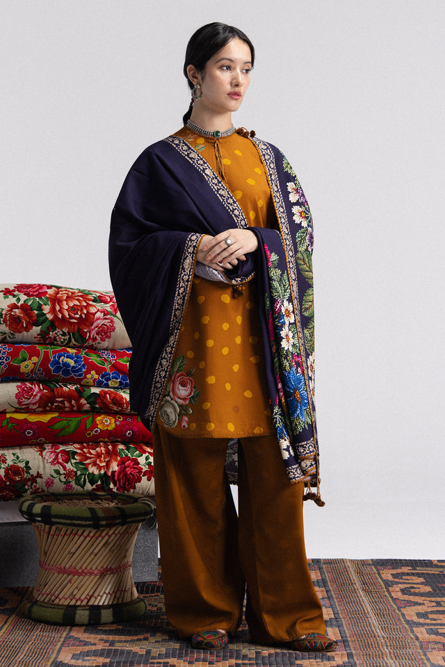 Zara ShahJahan | Coco Prints Winter 26 | Amelia-5B by Zara ShahJahan - Designer Dress  - Type : Ladies Clothes - Available at Libayah - 100% Original 
