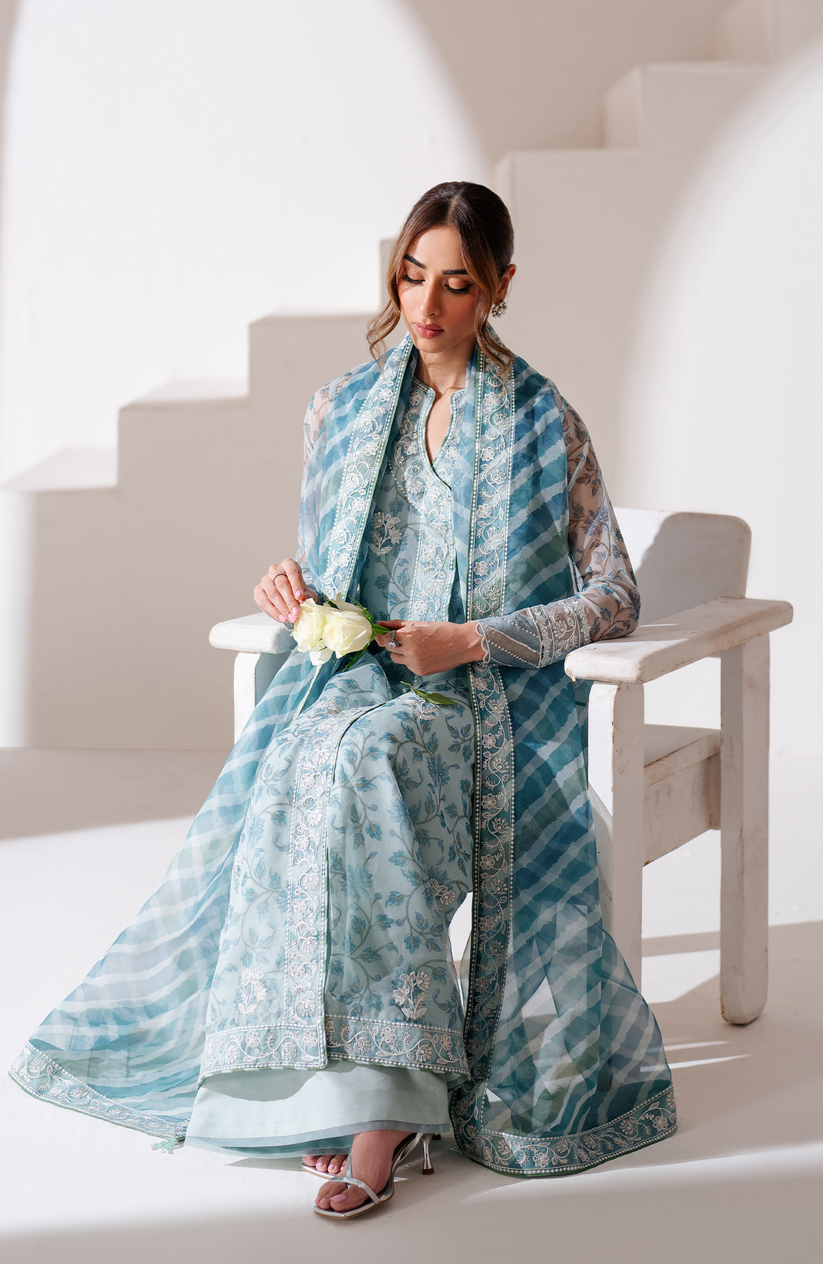 Seran | Eid Luxe Pret 25 | KEVA by Seran - Designer Dress - Type: Ladies Clothes - Available at Libayah - 100% Original