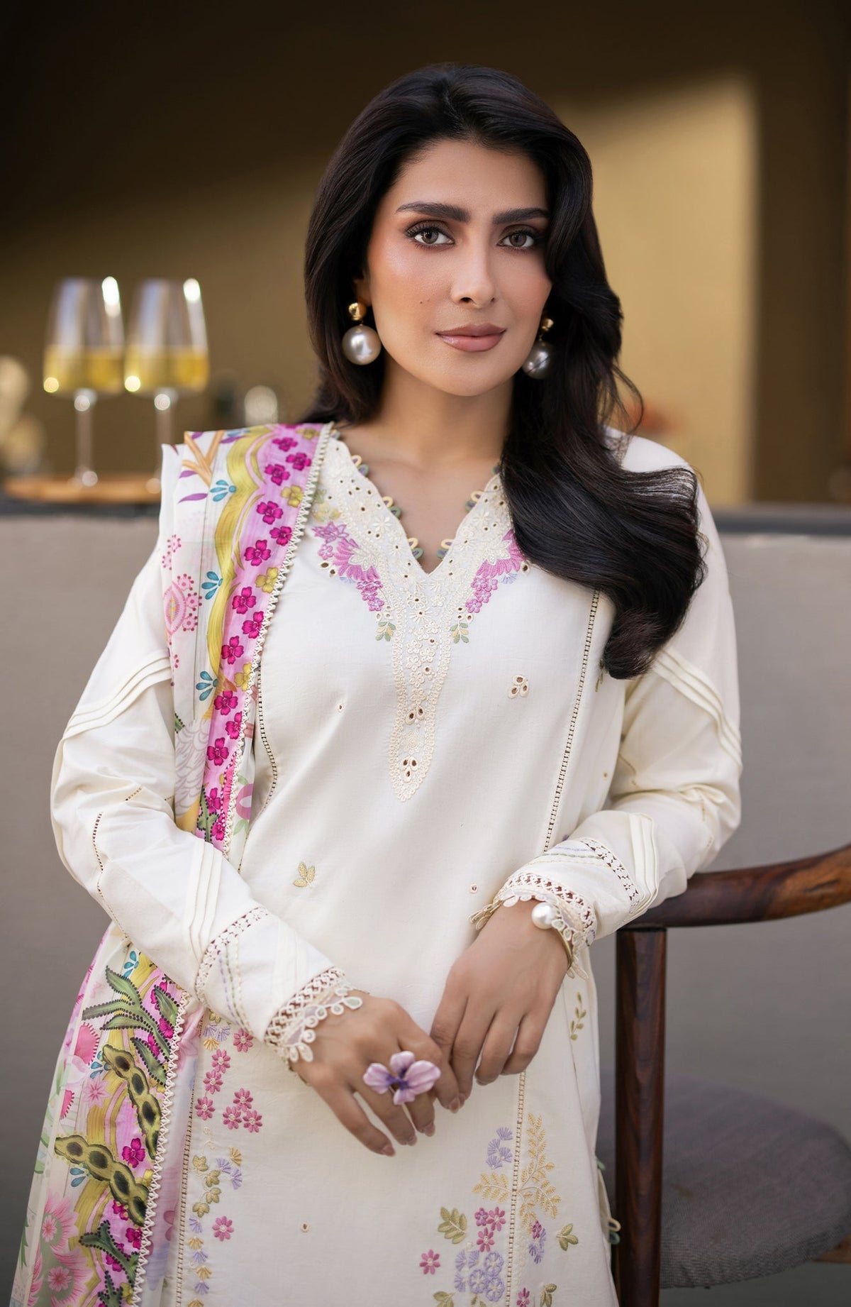 Seran | Afsanah Lawn | Alyna - by Libayah - Registered Vendor of : Seran - 100% Original Designer Dress