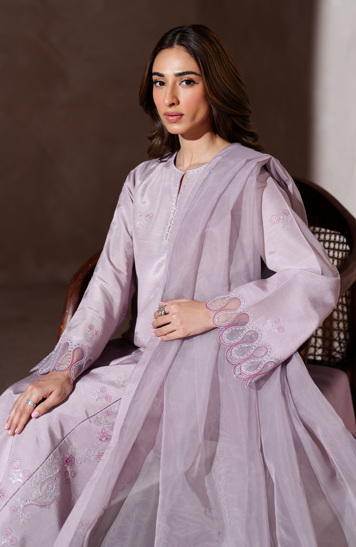 Seran | Eid Luxe Pret 25 | AUSET by Seran - Designer Dress - Type: Ladies Clothes - Available at Libayah - 100% Original