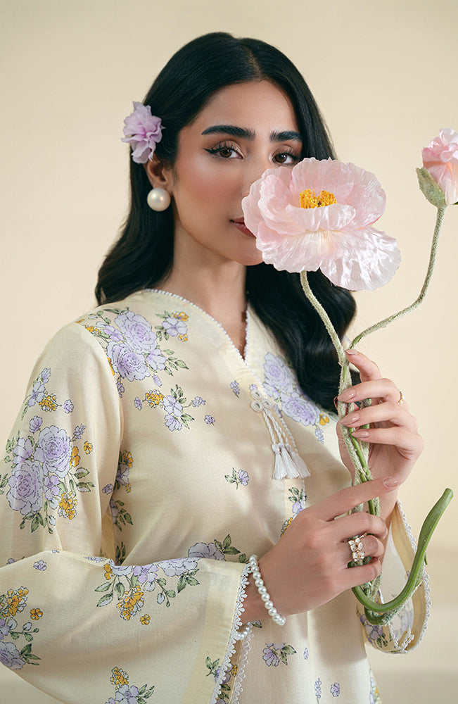 Seran | Daffodils Lawn 24 | Albie by Seran - Designer Dress - Type: Ladies Clothes - Available at Libayah - 100% Original