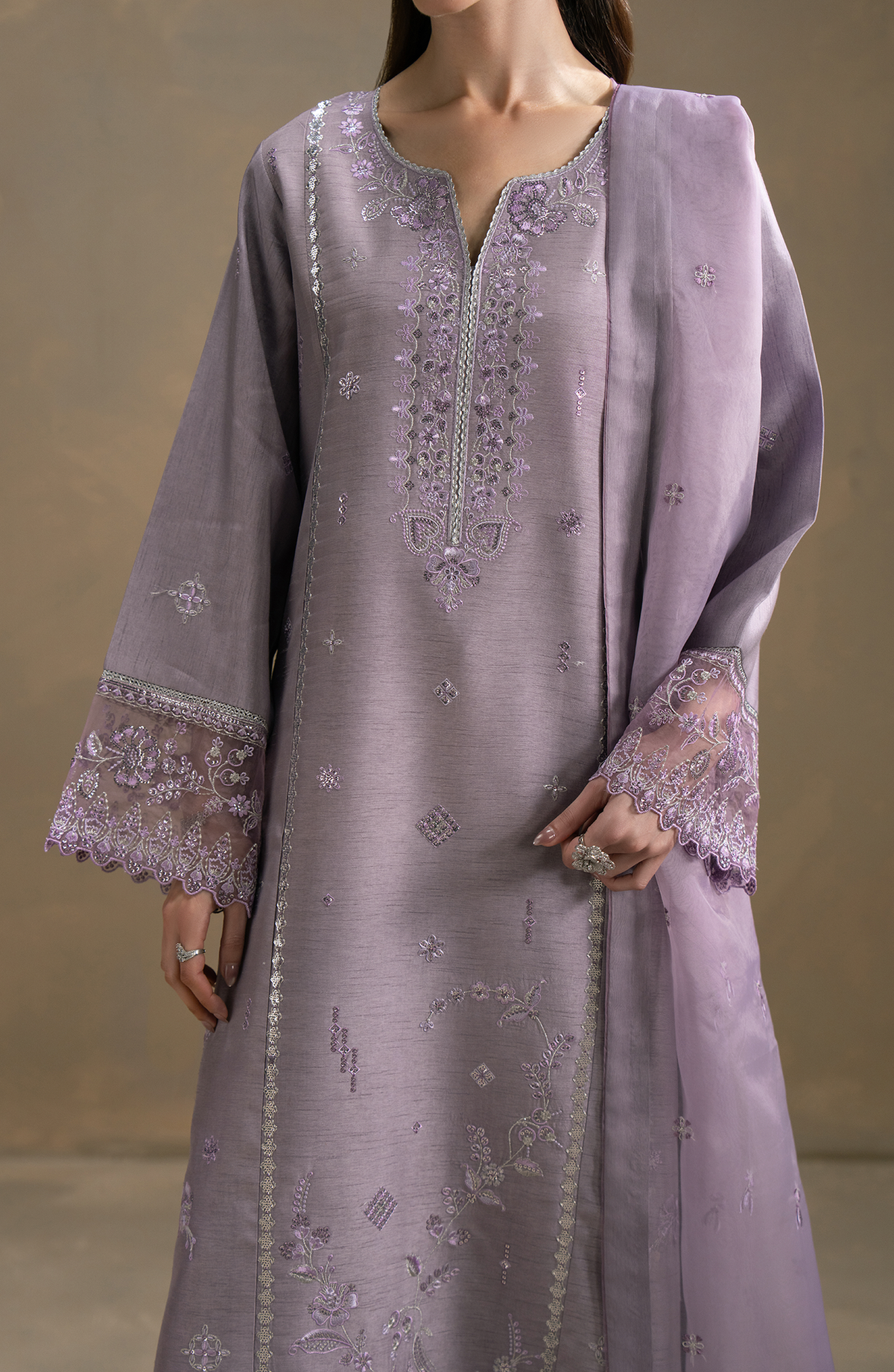 Seran | Lumiere RTW Eid 26 | Lila by Seran - Designer Dress  - Type : Ladies Clothes - Available at Libayah - 100% Original 